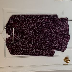 Two Hearts Maternity dressy blouse